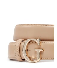 GUESS G Ceinture en cuir rose pâle - Ceintures - 2