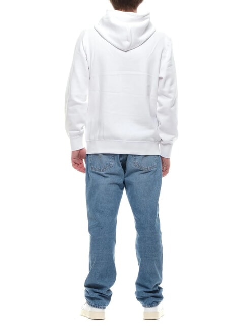 TH Sweat-shirt zipp&eacute; blanc - Pulls molletonn&eacute;s