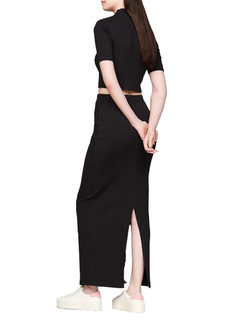 TH JEANS Haut en coton noir - T-shirt