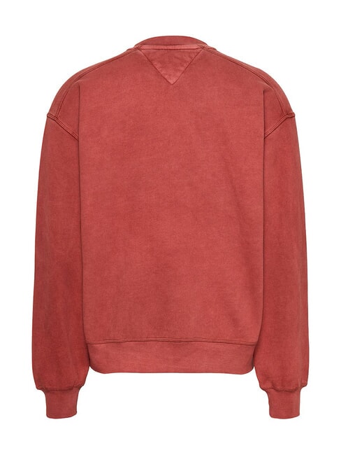 TH JEANS New York Sweat-shirt rouge régate - Pulls molletonnés