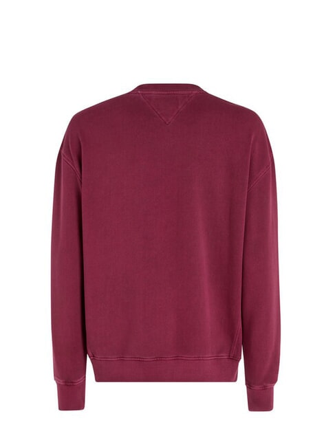 TH JEANS Flag Sweat-shirt en coton raisin de la vall&eacute;e - Pulls molletonn&eacute;s