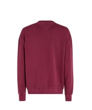 TOMMY HILFIGER TH JEANS Flag Sweat-shirt en coton raisin de la vall&eacute;e - Pulls molletonn&eacute;s - 2