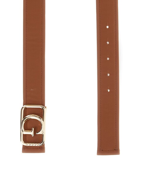 SEBINA Ceinture avec insert en toile caramel multi - Ceintures