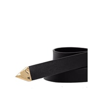GUESS HEART Ceinture fine avec boucle en forme de cœur NOIR - Ceintures - 3