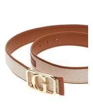 GUESS SEBINA Ceinture avec insert en toile - Ceintures