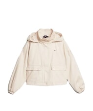 TOMMY HILFIGER TH KIDS veste en coton beige classique - Bébé Vestes - 3