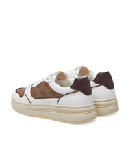 GUESS WINNO II Baskets avec empiècements logo 4G Beige / Marron - Chaussures Homme - 5