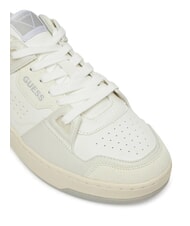 GUESS VINCENT Baskets Blanc gris - Chaussures Homme - 4