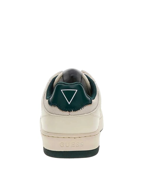VINCENT Baskets blanc vert - Chaussures Homme