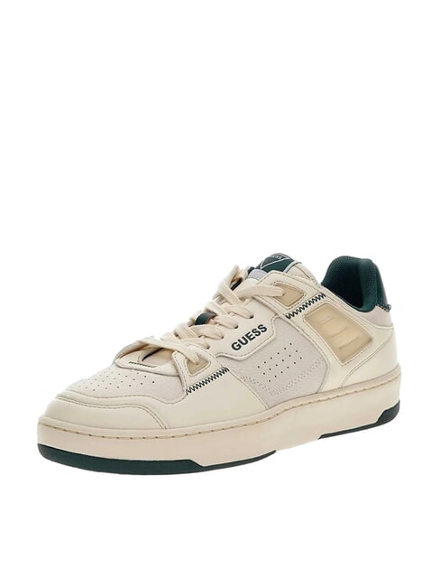 VINCENT Baskets blanc vert - Chaussures Homme