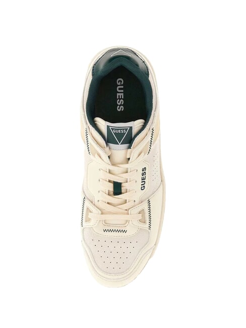 VINCENT Baskets blanc vert - Chaussures Homme