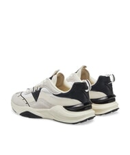 GUESS VALENCIA Baskets de course blanc noir - Chaussures Homme - 5