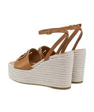 GUESS TANVEE Sandales espadrilles compensées hautes bronzage - Chaussures Femme - 5