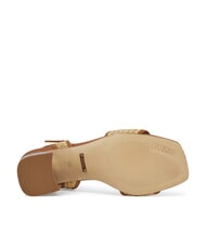 GUESS GANIKA Sandales hautes avec bande en raphia naturel - Chaussures Femme - 6
