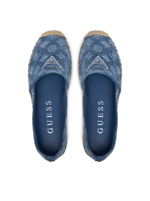 JOLANDON Mocassins espadrilles bleu - Chaussures Femme