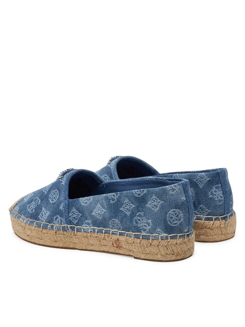 JOLANDON Mocassins espadrilles bleu - Chaussures Femme