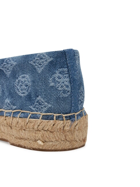 JOLANDON Mocassins espadrilles bleu - Chaussures Femme