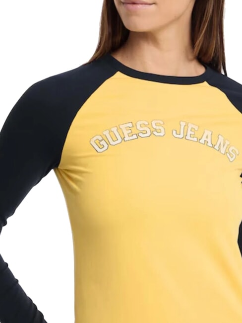 RAGLAN BLOCK T-shirt à manches longues avec imprimé multi-yogourt à la banane - T-shirt