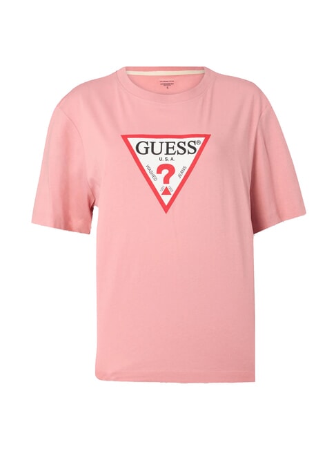 ICONIC T-shirt à manches courtes coupe décontractée légèrement rose - T-shirt