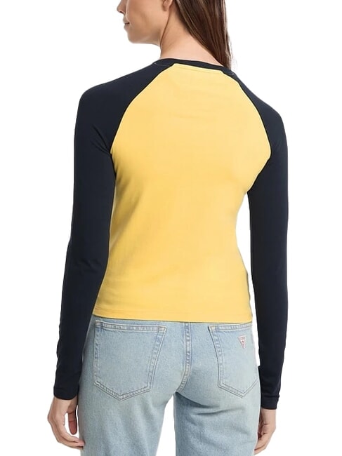 RAGLAN BLOCK T-shirt &agrave; manches longues avec imprim&eacute; multi-yogourt &agrave; la banane - T-shirt