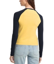 GUESS JEANS RAGLAN BLOCK T-shirt à manches longues avec imprimé - T-shirt