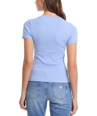 GUESS JEANS EMBRO SLIM T-shirt côtelé à manches courtes - T-shirt
