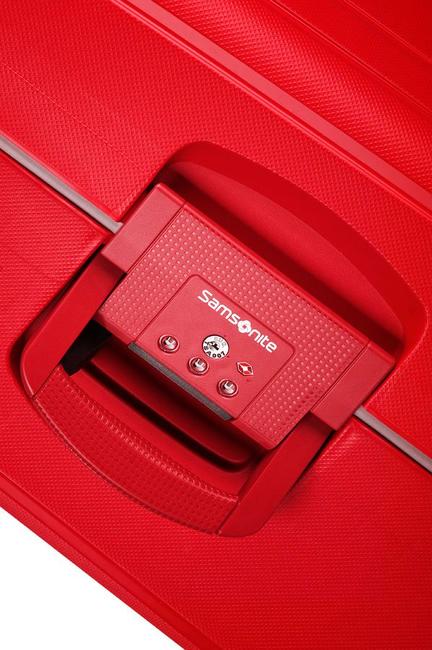 Valise Ligne S'CURE, valise cabine rouge crismond - Valises cabine