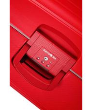 SAMSONITE Valise Ligne S'CURE, valise cabine rouge crismond - Valises cabine - 4