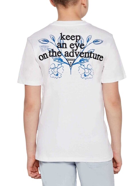 KIDS T-shirt oversize à manches courtes blanc pur - Tee-shirt enfant