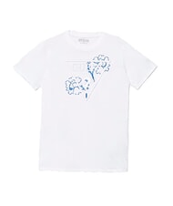 GUESS KIDS T-shirt oversize à manches courtes blanc pur - Tee-shirt enfant - 3
