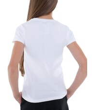 GUESS KIDS T-shirt à manches courtes avec ours en peluche blanc pur - Tee-shirt enfant - 2