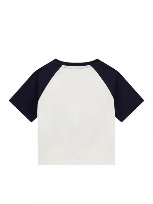 KIDS T-shirt à manches courtes coupe courte bleu secret - Tee-shirt enfant
