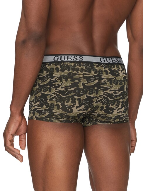 JOE 3 boxers multicolores camouflage vert 81 - Slip homme