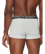 GUESS LOGO CLASSIC 5 boxers multicolores noir blanc gris lave ol - Slip homme - 3