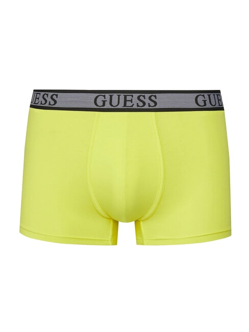 JOE 3 boxers multicolores peigne jaune lave noire - Slip homme