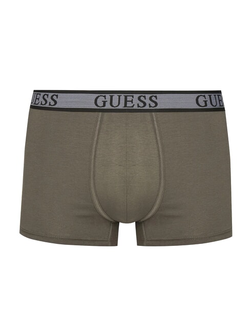 JOE 3 boxers multicolores peigne jaune lave noire - Slip homme