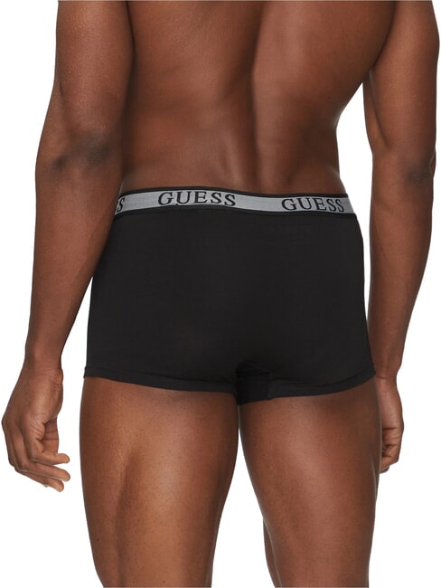 JOE 3 boxers multicolores peigne jaune lave noire - Slip homme