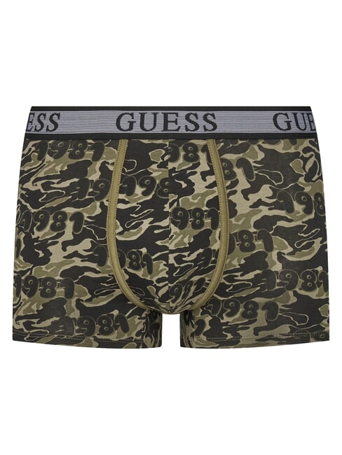 JOE 3 boxers multicolores camouflage vert 81 - Slip homme