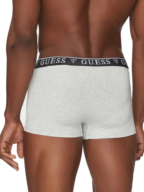 LOGO CLASSIC 5 boxers multicolores noir blanc gris lave ol - Slip homme