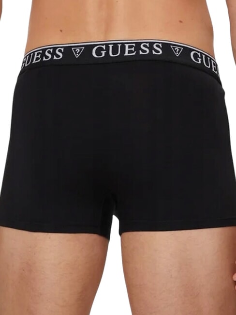 LOGO CLASSIC 5 boxers multicolores mélange de lave noir et blanc - Slip homme