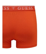 GUESS LOGO CLASSIC 5 boxers multicolores noir blanc gris lave ou - Slip homme - 7