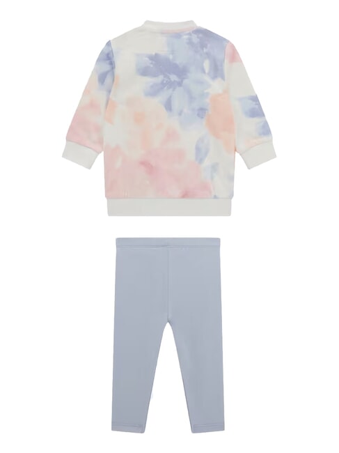 KIDS ACTIVE Ensemble sweat-shirt et leggings pour fille aquarelle de fleurs aop - Barboteuses et tenues pour bébé