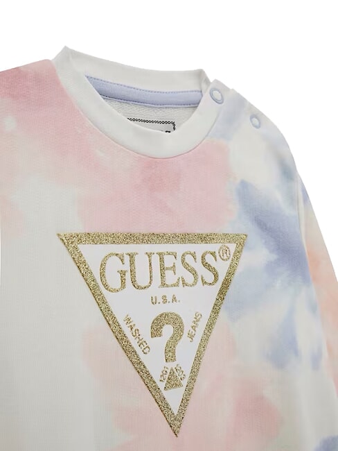 KIDS ACTIVE Ensemble sweat-shirt et leggings pour fille aquarelle de fleurs aop - Barboteuses et tenues pour bébé