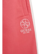 GUESS KIDS ACTIVE Pantalon de surv&ecirc;tement Jogger avec bandes lat&eacute;rales rose juteux - Surv&ecirc;tements pour enfants - 4