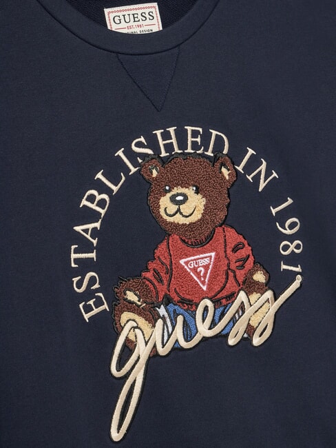 KIDS ACTIVE Sweat-shirt ras du cou avec ours en peluche smartblue - B&eacute;b&eacute; Sweat
