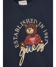 GUESS KIDS ACTIVE Sweat-shirt ras du cou avec ours en peluche smartblue - B&eacute;b&eacute; Sweat - 3
