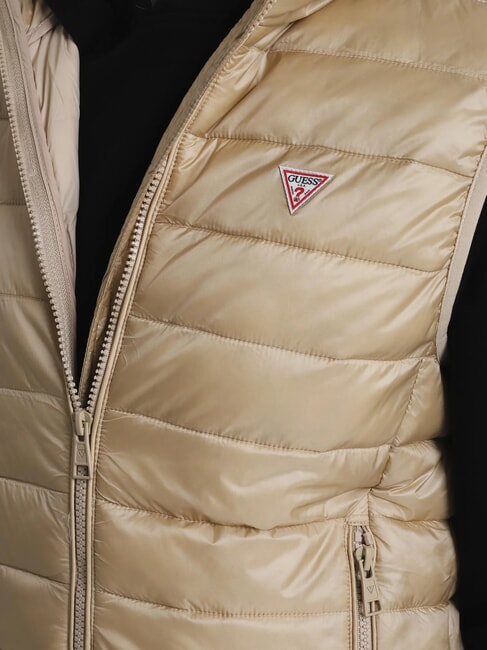 PUFFER Doudoune sans manches bronzage safari - Gilet femme