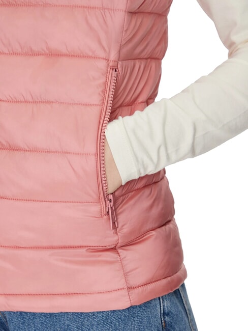 PUFFER Doudoune sans manches l&eacute;g&egrave;rement rose - Gilet femme