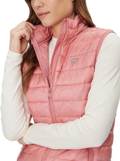PUFFER Doudoune sans manches légèrement rose - Gilet femme