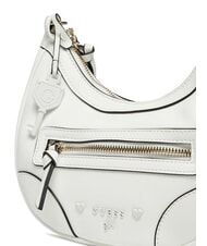 GUESS GIRL Petit sac &agrave; bandouli&egrave;re cremwhi - Sacs pour Femme - 4